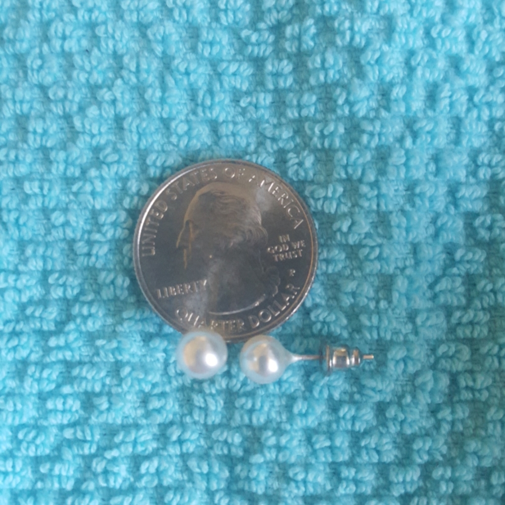 Pearl Stud Earrings